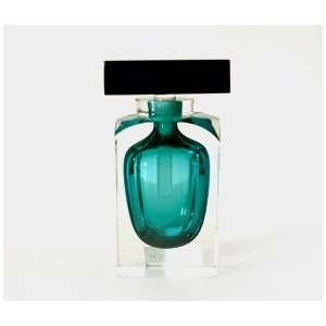 Correia Designer Art Glass, Perfume Bottle, Emerald 