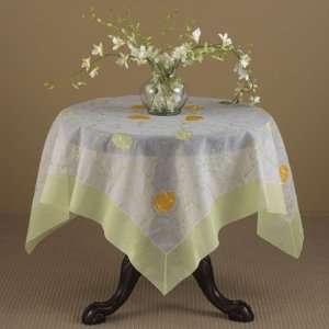  36 Square Easter Table Overlay Topper: Home & Kitchen