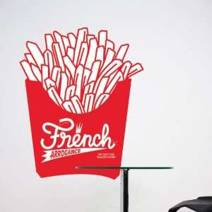  Frenchfries Wall Decal Color print: Home & Kitchen