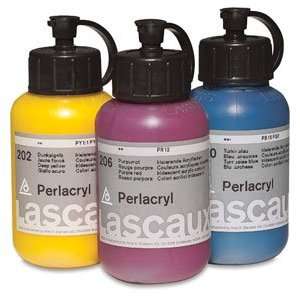  Lascaux Perlacryl Iridescent Acrylics   Pearl Black, 85 ml 