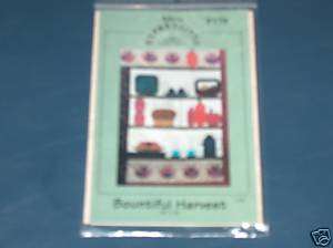 Bountiful Harvest Autumn Wall Hanging Quilt Pattern  