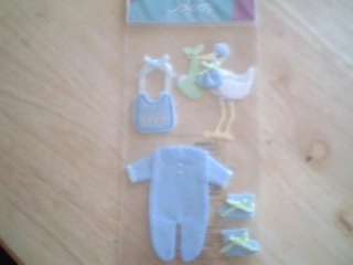 Jolees Boutique  Baby Boy Clothes/Stork  Stickers 015586653212 