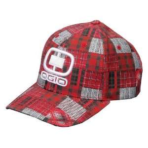  Ogio Standard Hat   Large/X Large/Bruno Plaid Automotive