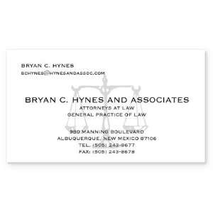 Bryan C. Hynes And Associates Business Cards: Office 