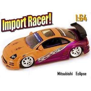   & Purple Mitsubishi Eclipse 1:64 Scale Die Cast Car: Toys & Games