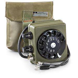Used Swedish Military Phone Dialer Army Surplus  
