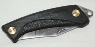 EKA SWEDE 92 RUBBER HANDLED LOCK KNIFE  