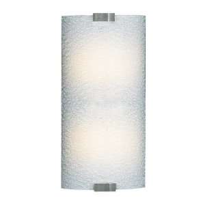   Omni Two Light Wall Sconce with Opal Bubble Glass: Home Improvement