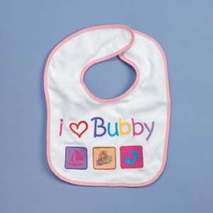  Rite Lite I Love Bubby Baby Girl Bib: Baby