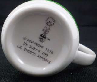 1976 ENESCO SUZYS SUZYS ZOO coffee Mug HAVE YOU HEARD  