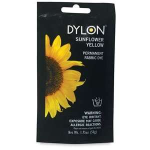  Dylon Fabric Dyes   Sunflower Yellow, 50 g: Arts, Crafts 