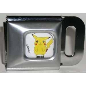  Pokemon Pikachu Interchangeable Buckle For Seatbelt Belts 