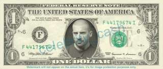 Dominic Purcell Dollar Bill   Mint! Prison Break  