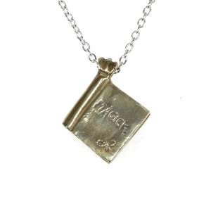   Book Pendant from Kat, Incorrigible by Stephanie Burgis Jewelry