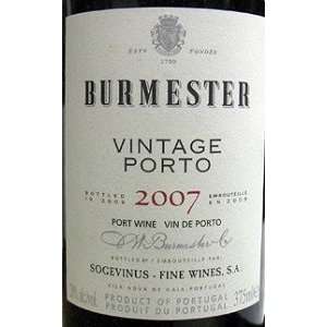  Burmester Vintage Port 2007 375ML Grocery & Gourmet Food