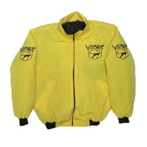  Dodge Viper Racing Jacket Yellow: Sports & Outdoors