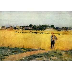     Berthe Morisot   24 x 16 inches   Grain field