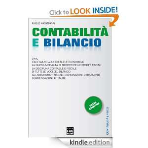 Contabilità e bilancio (Italian Edition): Paolo Montinari:  