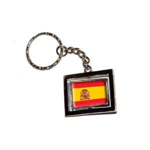  Spain Spanish Country Flag   New Keychain Ring Automotive