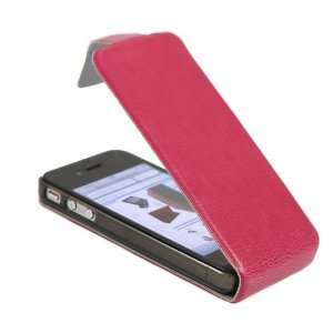   Vertical Flip Pouch Case Cover with Holder for Apple iPhone 4 (4G, HD