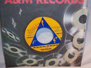 The Police   De Do Do Do De Da Da Da / Friends 45rpm  