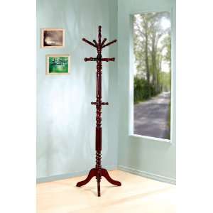  Goldendale Coat Rack in Dark Walnut