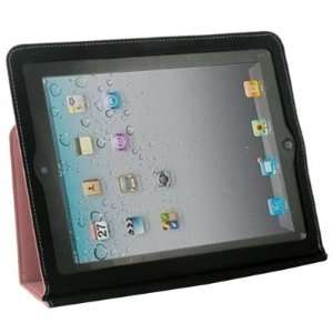  Pink super Slim Leather Case With Stand For iPad2 
