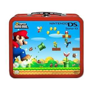    Nintendo DS Lite Tin Starter Kit Red Super Mario Toys & Games