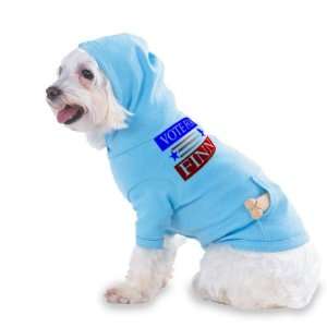  VOTE FOR FINN Hooded (Hoody) T Shirt with pocket for your 
