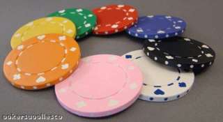 5,000 Bulk 11.5 gram Suited Poker Chips Wholesale  