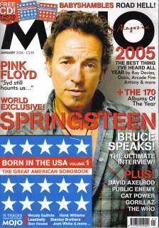 Mojo Magazine 146 Jan.06 Bruce Springsteen + CD Vol.1.  