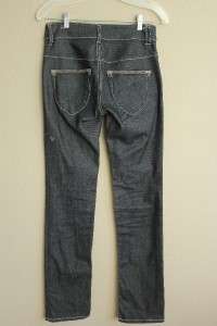Womens DIESEL Brucke Stretch Wash Jeans 008AA 27x32 Made in Italy 