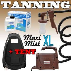 Maxi Mist XL + TENT Sunless Spray Tanning KIT Machine Airbrush Tan 