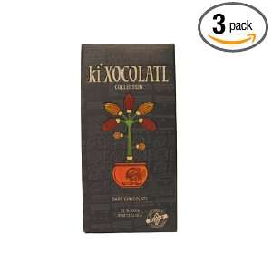 Ki Xocolatl Dark Chocolate, 2.9 Ounce Boxes (Pack of 3)  