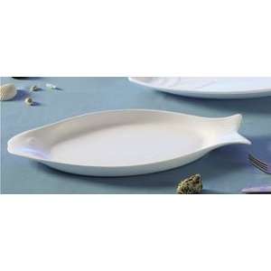  Cac China COL F81 Fish Platter: Kitchen & Dining