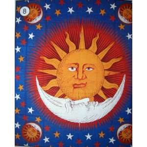  Astrological Sun and Moon Tapestry