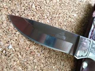 Gerber Wallowa Stag Handles Fixed Blade Caper Knife New  