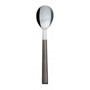  Alessi DC05/1 B   Santiago Table Spoon, Black: Home 