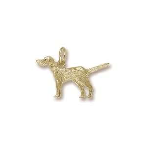  Rembrandt Charms Setter Charm, 10K Yellow Gold Jewelry