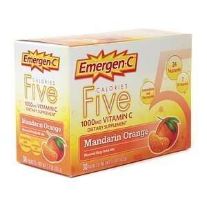   1000 mg Five Calories, Mandarin Orange, 30 ea