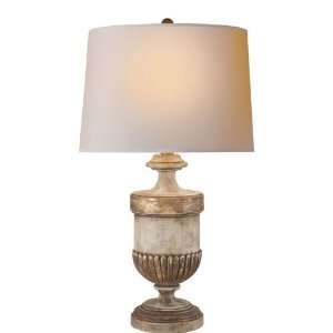   NP Chart House 1 Light Table Lamps in Wood Gold Leaf: Home Improvement
