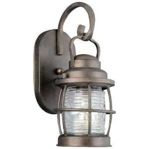   : Beacon Outdoor Wall Lanterns medium Gilded Copper: Home Improvement