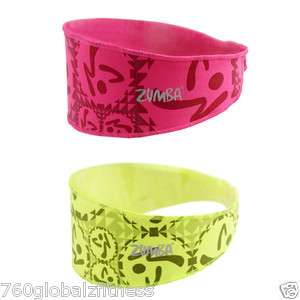 Zumba Vibe Wide stretchy cotton Headbands   NEW SO comfy and cute 