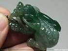 Untreated A Type Burma Jadeite Oily Green Jade Pendant  
