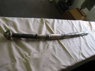 Burmese Dha Silver Scabbard Sword  