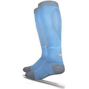  Defeet Ski D Socks   Light Blue: Sports & Outdoors