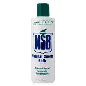  Aubrey Organics NSB Natural Sports Bath 8 oz: Health 