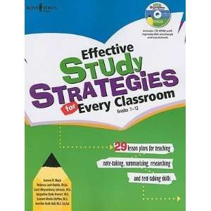  Study Strategies for Every Classroom: Grades 7 12: 29 Lessons 