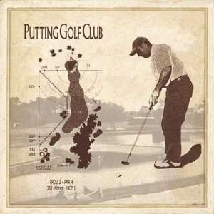  Putting golf club by Studio edm 12x12