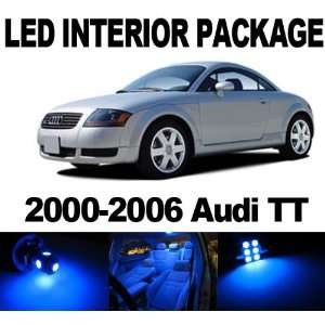 Audi TT 2000 2006 Canbus BLUE 10 x SMD LED Interior Bulb Package Combo 
